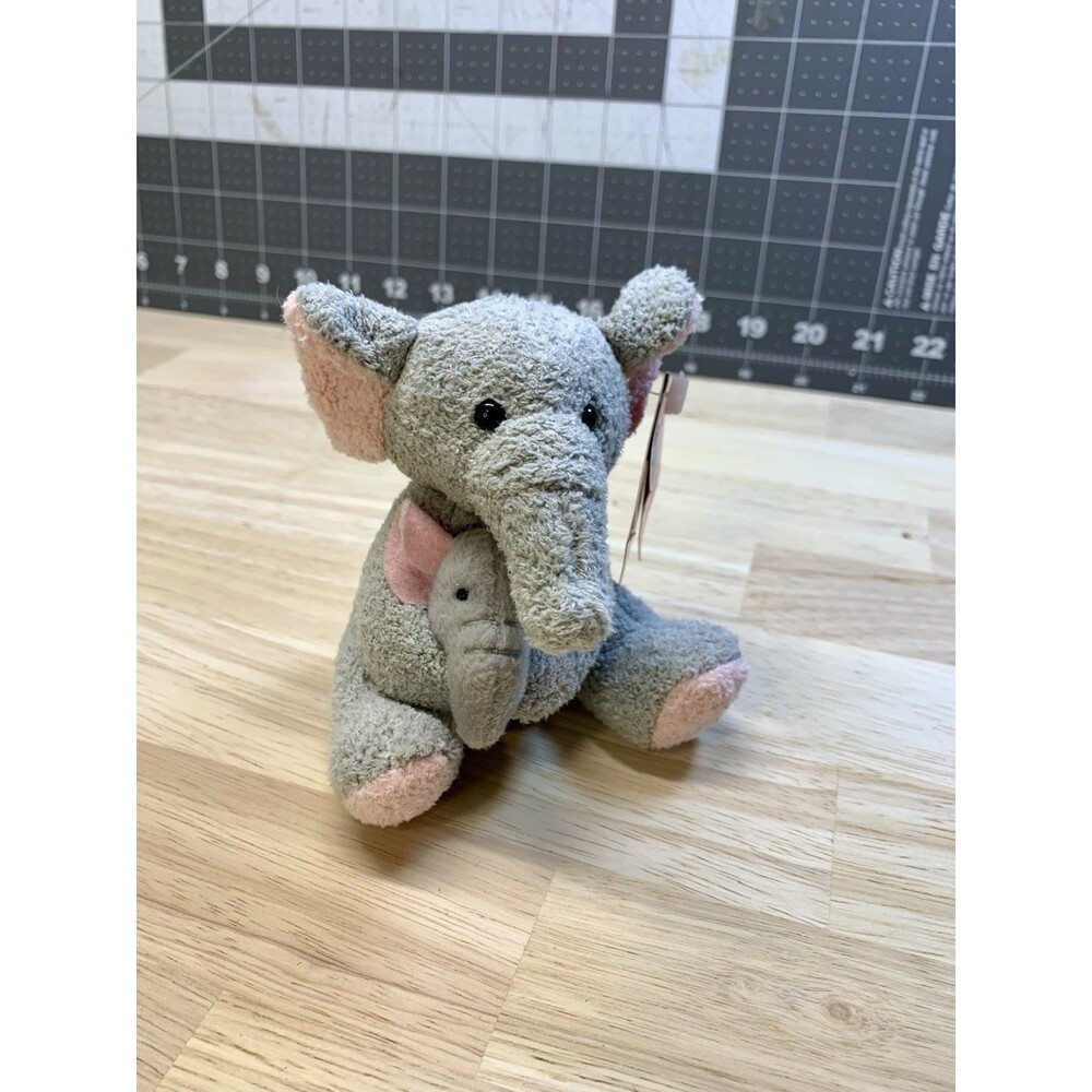 Russ Berrie - Luv Pets - Mother & Baby Elephant Mini Stuffed Animal Plush